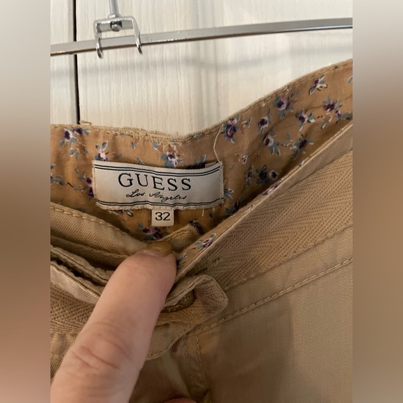 Guess tan lightweight pants size 32 - Picture 5 of 6